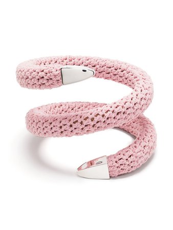 Bottega Veneta crochet cuff bracelet - FARFETCH