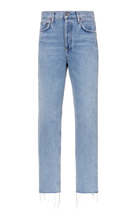 Agolde Remy High-Rise Straight-Leg Jeans