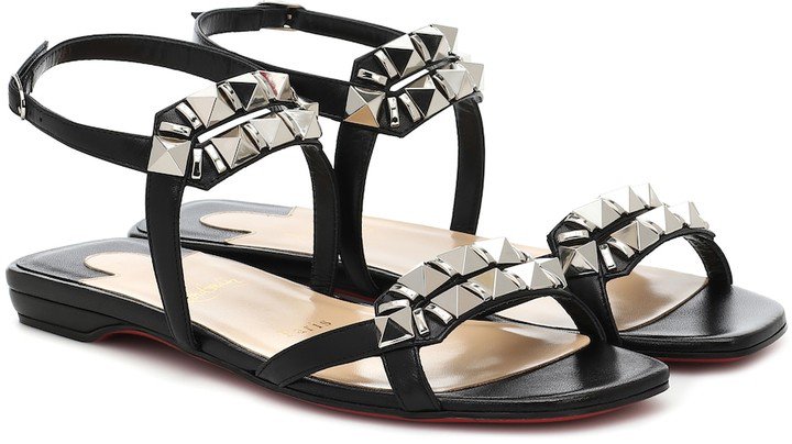 Galerietta embellished leather sandals