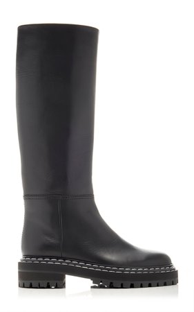 Leather Knee High Boots By Proenza Schouler | Moda Operandi