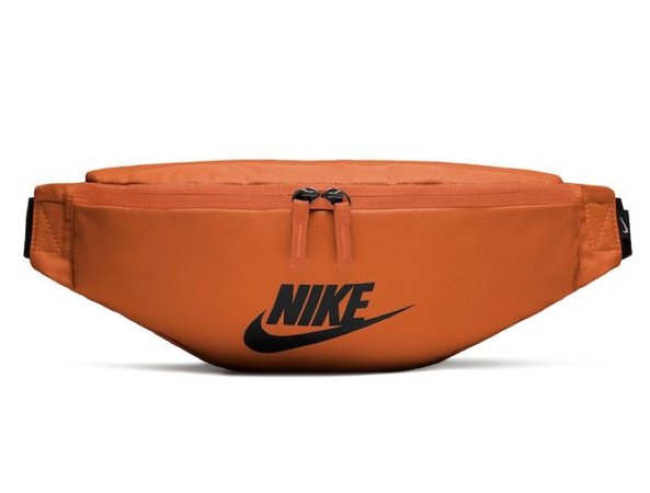 orange Nike bag