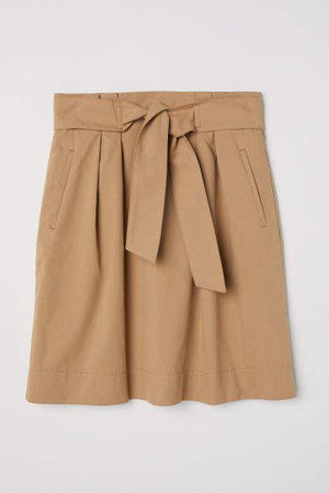 Cargo Skirt - Beige