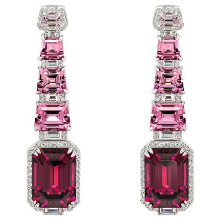 red pink earrings diamond 1stDibs– Recherche Google