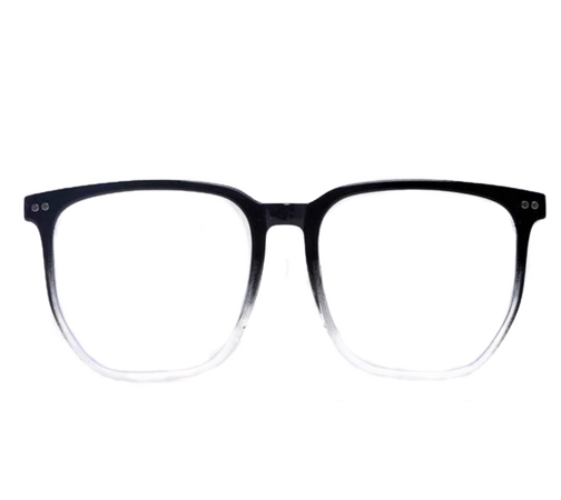 black ombre glasses