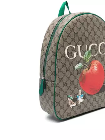 Gucci Kids x Peter Rabbit™ GG Supreme Canvas Backpack - Farfetch