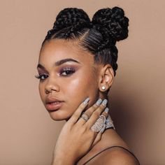 20 Cute Hairstyles for Black Teenage Girls To Try In 2020 | Natural hair styles, Hair styles, Hair