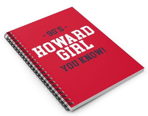 Howard University alum notepad