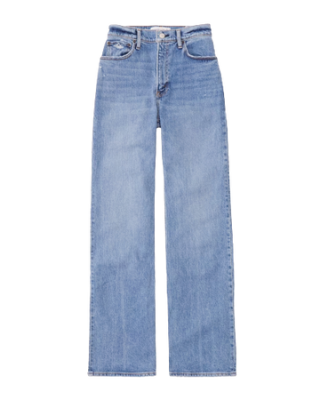 A&F High Rise 90s Relaxed Jean