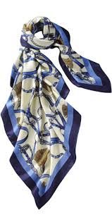 royal blue silk scarf - Google Search