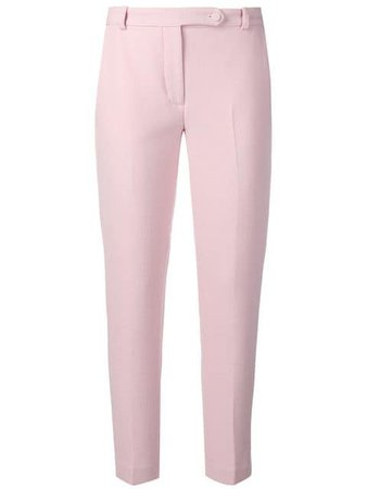 Styland Creased Slim Fit Trousers - Farfetch
