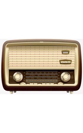 old radio filler
