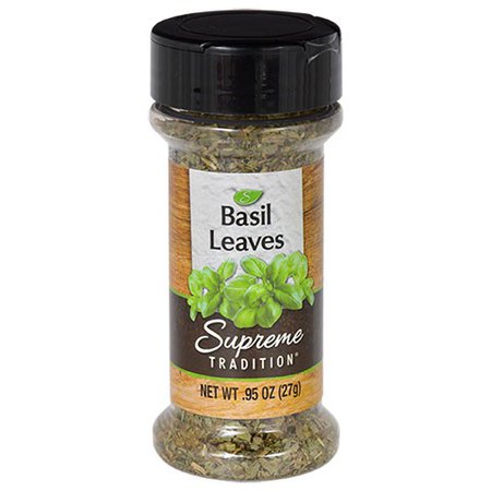 Supreme Tradition Dried Basil, 0.95 oz - Spices - Food - Grocery products
