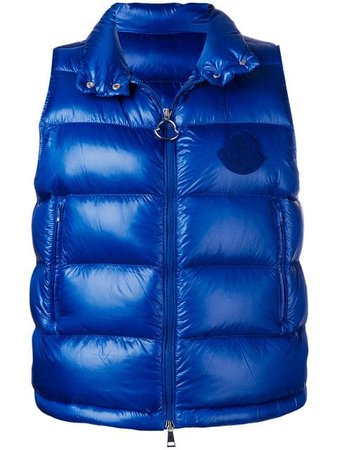 Moncler zipped padded gilet $550 - Buy Online SS19 - Quick Shipping, Price