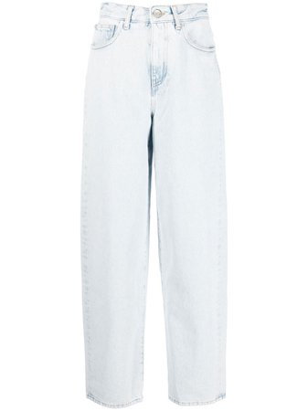 Off-White logo-patch Denim Jeans - Farfetch