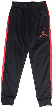 Amazon.com: Nike Jordan Big Boys Sport Skinny Jogger Pants (Medium (10-12YRS), Black/Red): Clothing