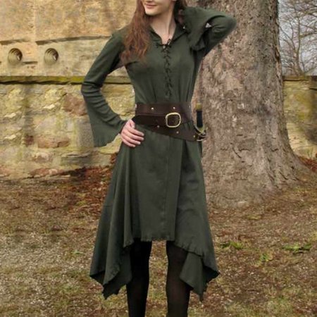 Green Tunic with Belt