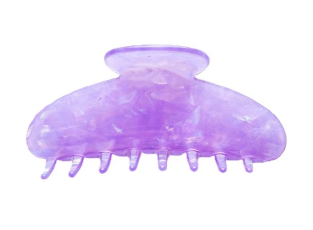 Juno purple hair clip