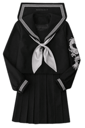 HD PNG | harajuku gothic anime dragon navy seifuku school girl sailor alternative – noxexit