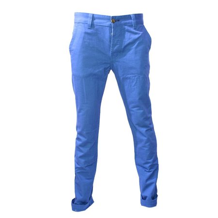Police ZT003 Stretchable Chinos Pant For Men- Light Blue