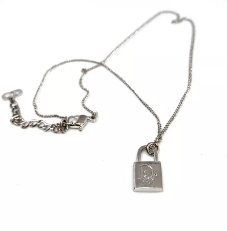 Dior Dior Lock Pendant Necklace | Heroine