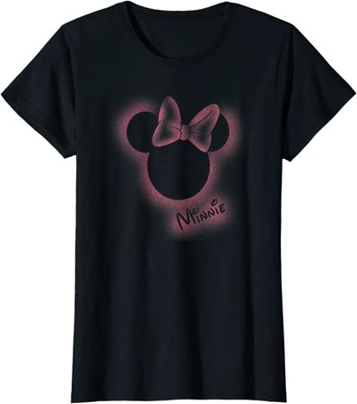 Amazon.com: Disney Minnie Mouse Stencil T-Shirt : Clothing, Shoes & Jewelry