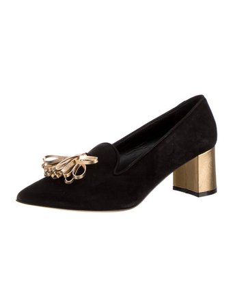 Abel Muñoz Suede Pumps - Shoes - W7A20696 | The RealReal