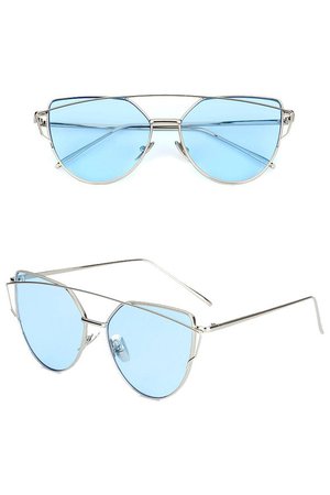 Atomic Vintage Reflective Flat Sunglasses