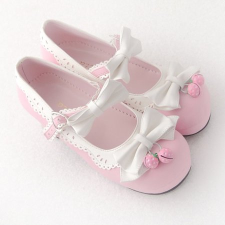 cute pink lolita shoes
