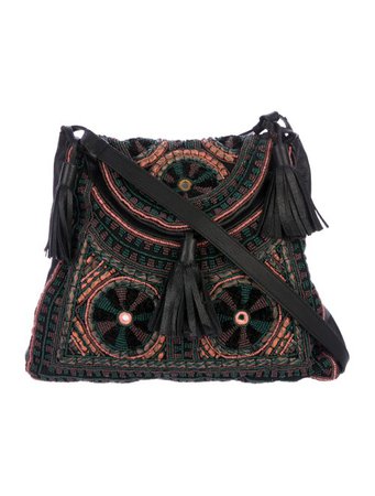Antik Batik Beaded Leather Hobo - Handbags - ANT20340 | The RealReal
