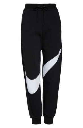 Nike Sportswear Swoosh Women's Fleece Pants black