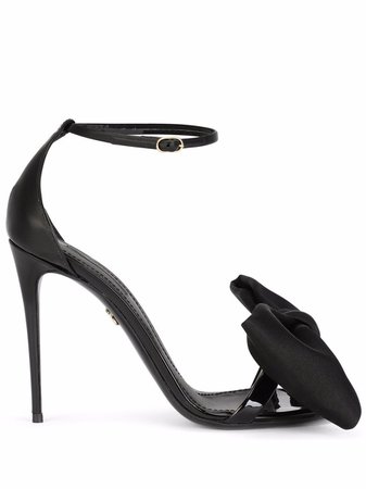 Dolce & Gabbana Bow Detail Sandals - Farfetch