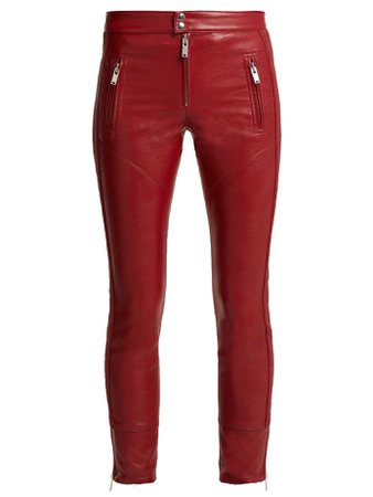 Zappery faux-leather trousers | Isabel Marant Étoile | MATCHESFASHION.COM US