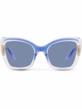 Dolce & Gabbana Eyewear Step Injection Sunglasses - Farfetch