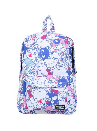 Loungefly Hello Sanrio Character Print Backpack