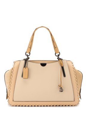 Женская сумка dreamer large COACH кремовая цвета — купить за 49950 руб. в интернет-магазине ЦУМ, арт. 69613
