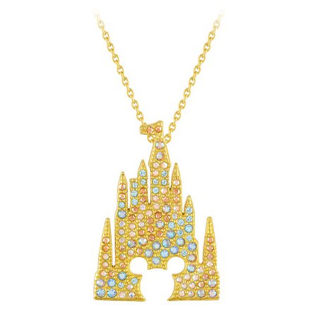 Mickey Mouse EARidescent Fantasyland Castle Necklace by Rebecca Hook | shopDisney