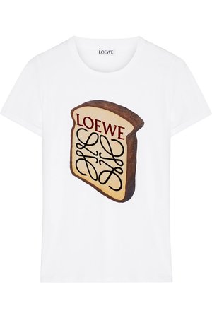 Loewe | Toast printed stretch-cotton T-shirt | NET-A-PORTER.COM