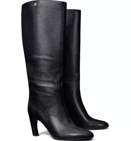 Tory Burch Logo Tall Boot (Women) | Nordstrom