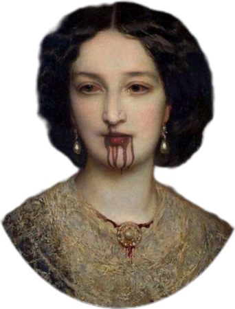 portrait of a vampire