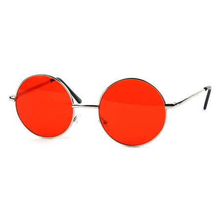*clipped by @luci-her* Pop Fashionwear Unisex P2012 John Lennon Hippie Retro Sunglasses