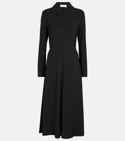 Essentials Shirt Dress in Black - CO | Mytheresa
