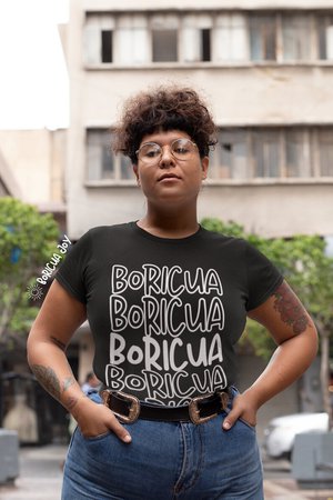 Boricua Graphic T-Shirt Casual Summer Apparel for Puerto | Etsy