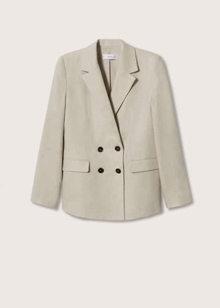 Linen blazer suit - Women | Mango USA