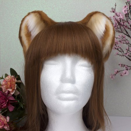 Raphtalia Cosplay Set ears and Tail Bear Raccoon Faux Fur | Etsy