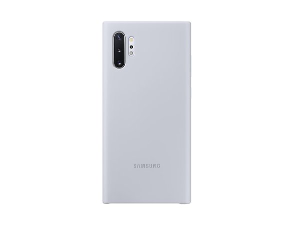 갤럭시 노트10+ 5G 실리콘 커버 (실버) | Samsung 대한민국
