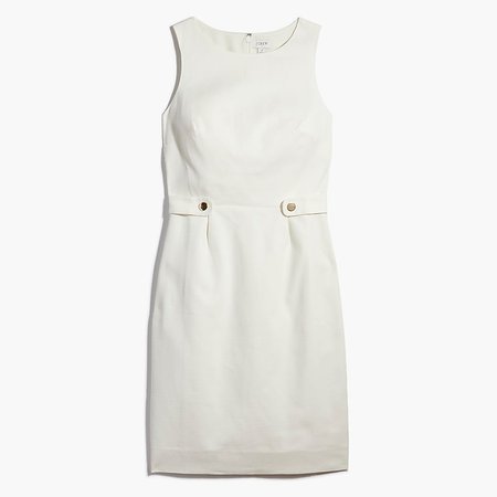 J.Crew Factory: Suiting Dress With Waist Tabs For Women