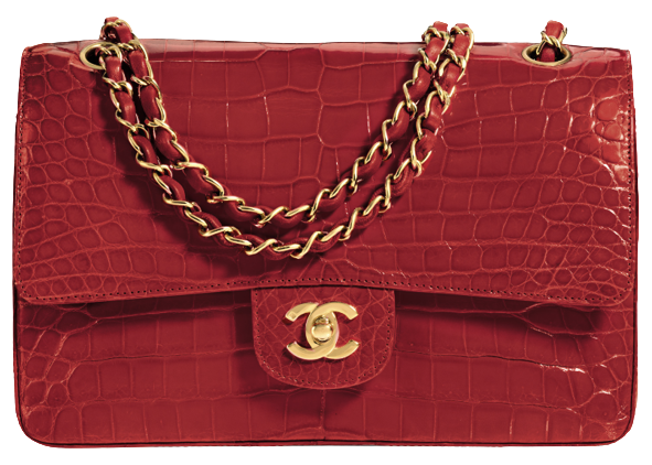 Chanel Alligator Jumbo Classic Double Flap Bag