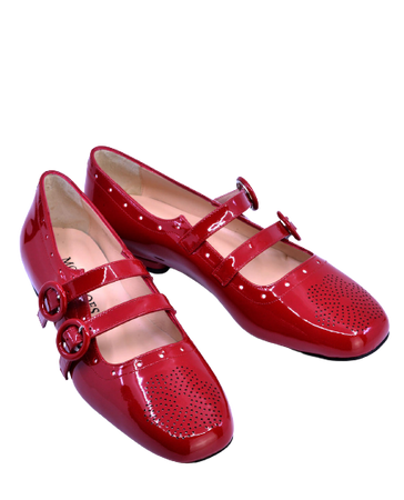 The “Pippa” in Scarlet – Ladies Retro Shoes by Mod Shoes
£124.00