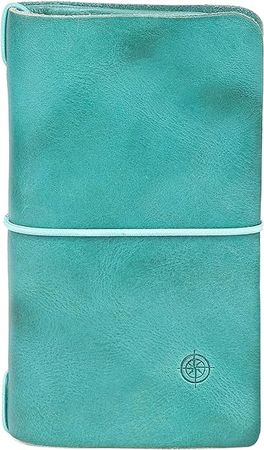 Amazon.com: Old Trend Leather Clutch Nomad Organizer Wallet (Aqua) : Clothing, Shoes & Jewelry