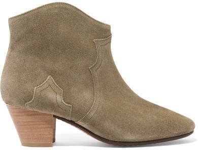 étoile The Dicker Suede Ankle Boots - Beige